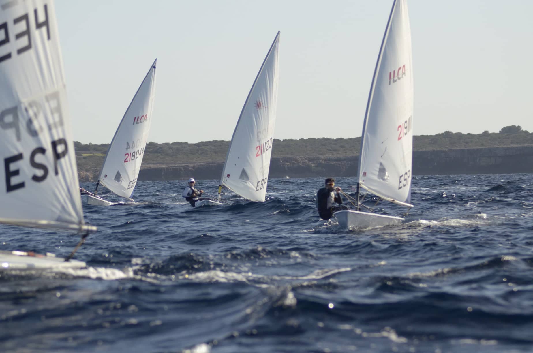 Campeonato de Baleares de la clase ILCA 6, ILCA 6, Ciutadella, vela, deporte náutico